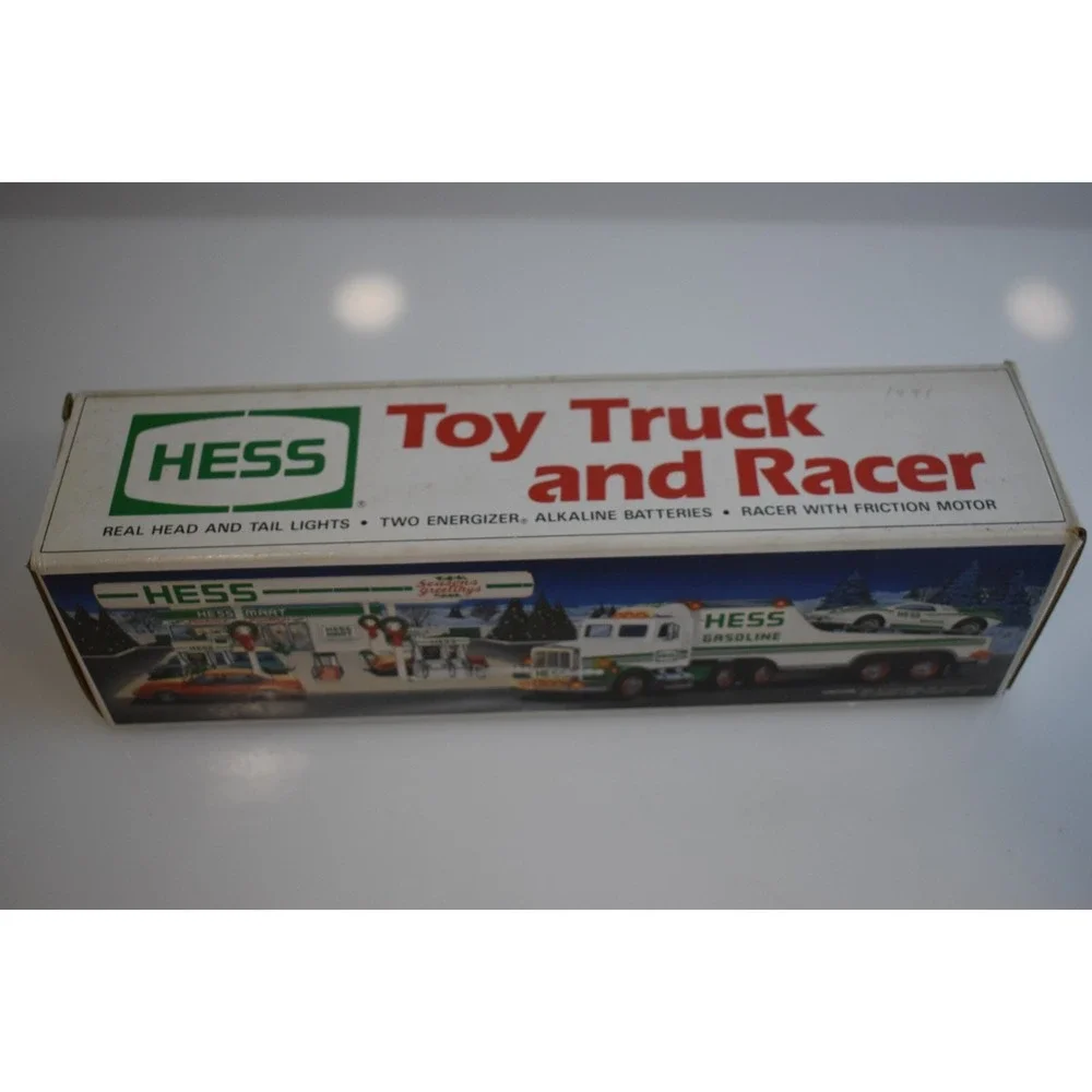 1991 Hess Toy Truck And Racer Lamborghini Brand New In Original Box